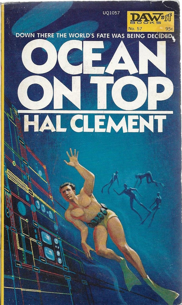 Item #400432 Ocean on Top. Hal Clement, Harry C. Stubbs.