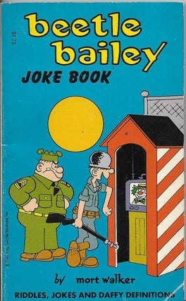 Item #401158 Beetle Bailey Joke Book: Riddles, Jokes, and Daffy Definitions. Barbara McCall, Mort...