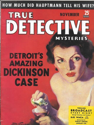 Item #401563 "The Strange Death of Eugene Kling" by Robert K. Norwood. True Detective, November...