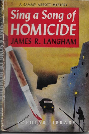 Item #401707 Sing a Song of Homicide. cover, Hoffman
