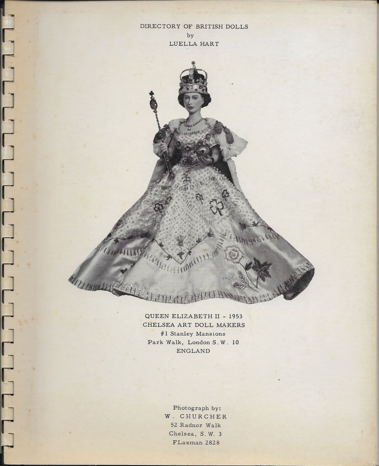 Item #401831 Directory of British Dolls. Leulla Hart.