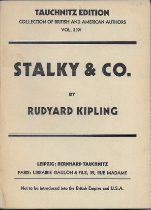 Item #402314 Stalky & Co. Rudyard Kipling