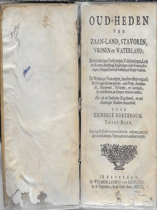 Oud-heden van Zaan-land, Stavoren, Vronen en Waterland