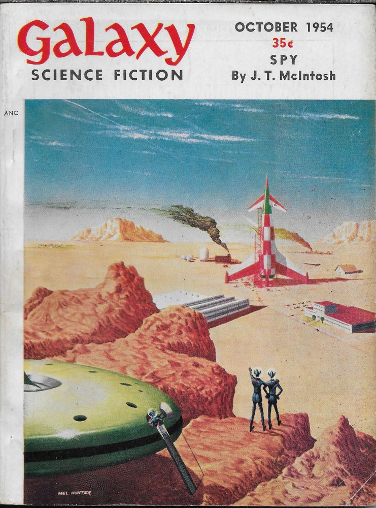 Item #403105 "A World of Talent" in Galaxy Magazine, October 1954. Volume 9, Number 1. Gold. H. L., Philip K. Dick.