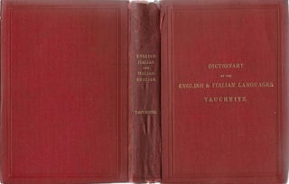 A New Pocket Dictionary of the English and Italian Languages: Nuovo Dizionario Portatile Inglese-Italiano and Italiano-Inglese