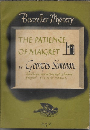 Item #403261 The Patience of Maigret. Georges Simenon