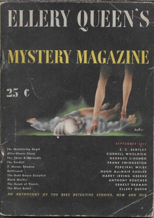 Item #403345 "After Dinner Story" in Ellery Queen's Mystery Magazine. September 1943. Volume 4,...