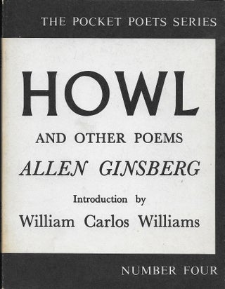 Item #403669 Howl. Allen Ginsberg, William Carlos Williams