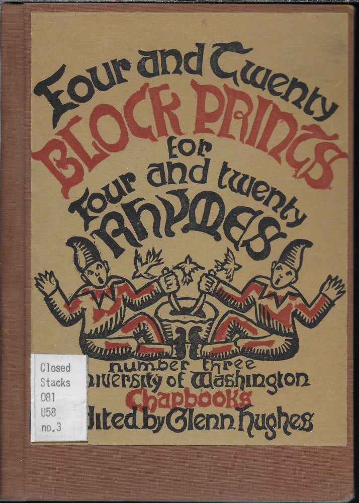 Item #403771 Four and Twenty Block Prints for Four and Twenty Rhymes. Glenn Hughes.