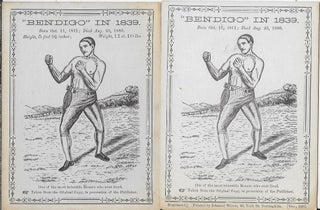 Wilson's Portrait & Battles of Bendigo, Champion of England, Also the Career, Battles, Portrait & Death of Geo Fryer, Ex Amateur Heavy Weight Champion of England