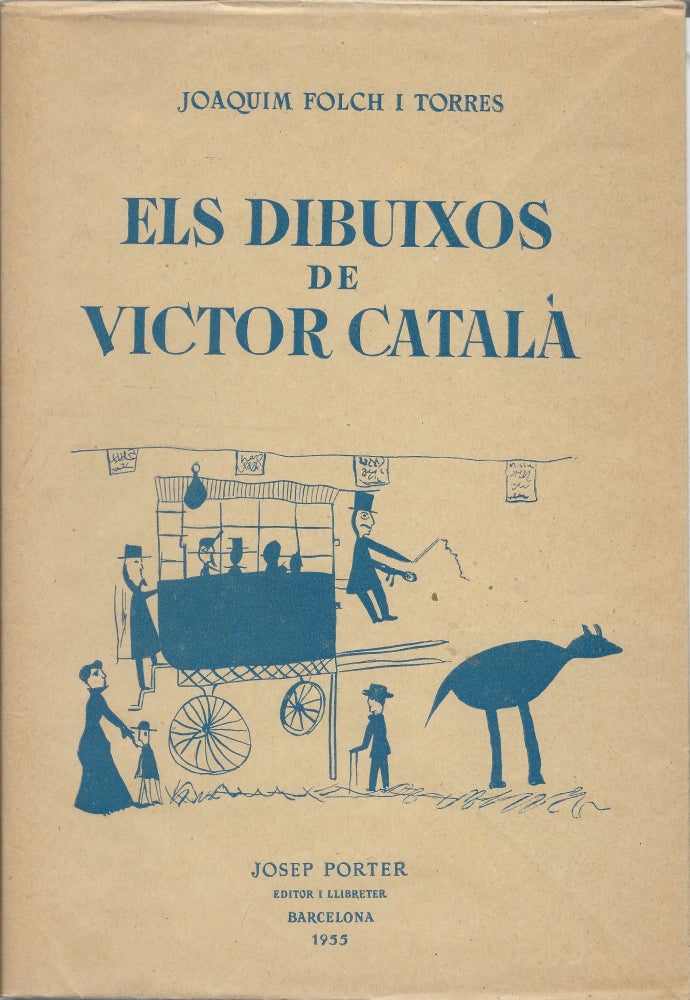 Item #404021 Els dibuixos de Víctor Català. Joaquim Folch i. Torres.