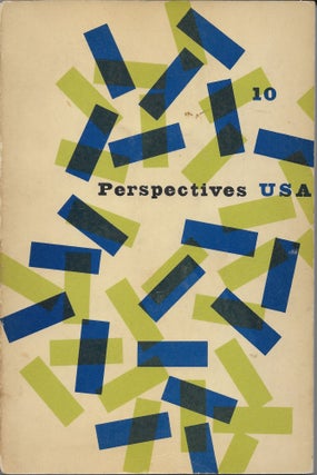 Item #404240 Perspectives. Number Ten [10] Winter 1955. James Laughlin, Jerome Kuhl, cover