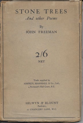 Item #404352 Stone Trees and Other Poems. John Freeman