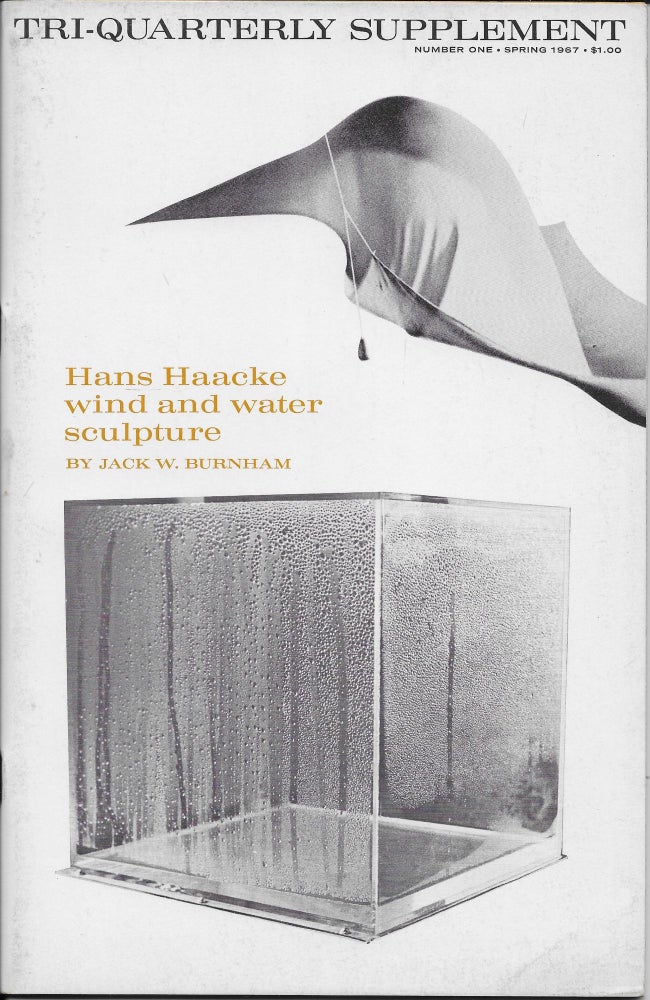 Item #404360 Hans Haacke: Wind and Water Sculpture. Jack W. Burnham.