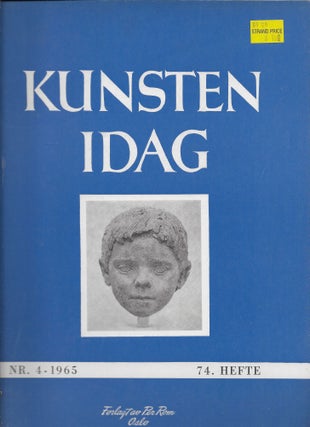 Item #404430 Kunsten Idag, Nr. 4 1965. 74 Hefte [Art Today -- The Norwegian Art Journal]. Oluf...