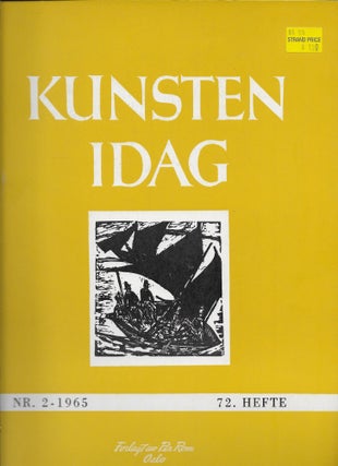 Item #404431 Kunsten Idag, Nr. 2 1965. 72 Hefte [Art Today -- The Norwegian Art Journal]. Afro