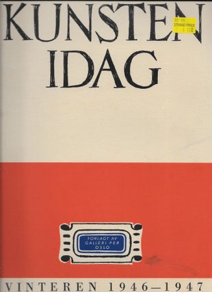 Item #404462 Kunsten Idag, Vinteren 1946-1947 [Art Today -- The Norwegian Art Journal