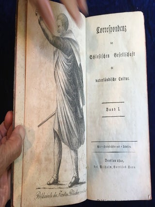 CORRESPONDENZ DER SCHLESISCHEN GESELLSCHAFT für Vaterländische Kultur, Band 1