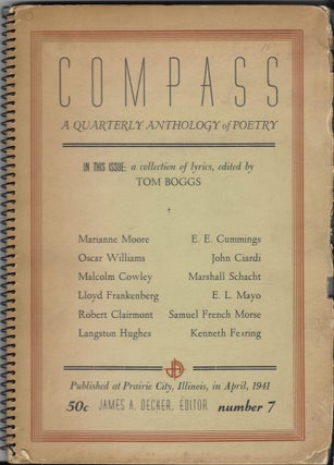 Item #404482 Compass: A Quarterly Anthology of Modern Poetry. Tom Boggs