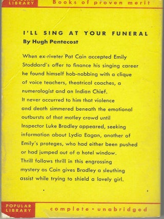 I'll Sing At Your Funeral