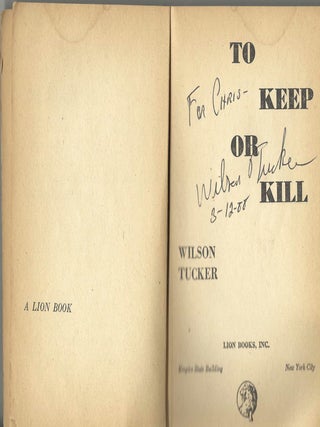To Keep or Kill
