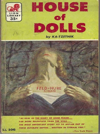 Item #405589 House of Dolls. Ka Tzetnik